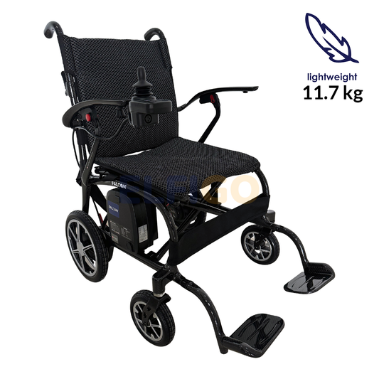 Ultra-Lite Carbon Motorised Wheelchair  PMA (11.7 kg)